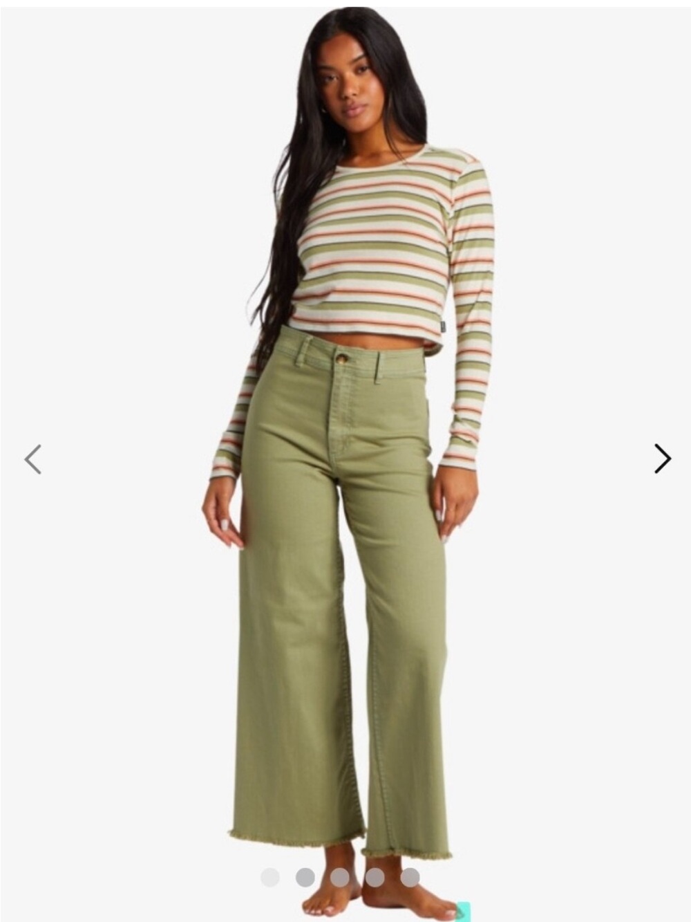 Billabong free fall wide leg pants
